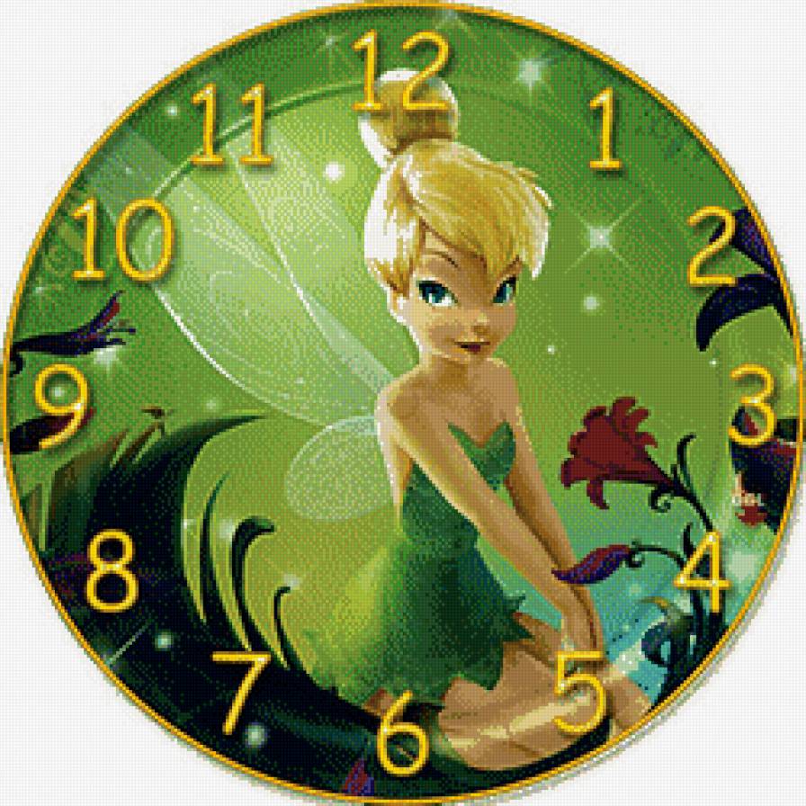 Часы - часы, детские, фея - предпросмотр