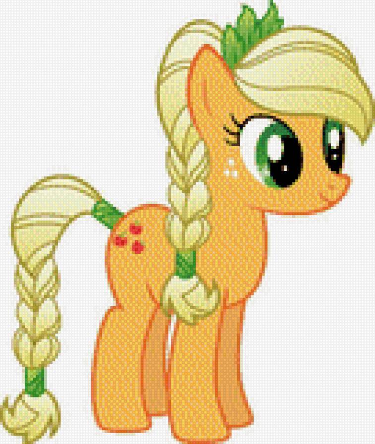 applejack - my little pony, пони - предпросмотр