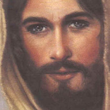 Оригинал схемы вышивки «Иисус» (№488457)