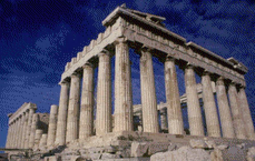 Древние руины храма.Греция - греция руины древность - предпросмотр