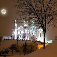 Схема вышивки «Вечерний Витебск»