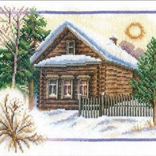 Оригинал схемы вышивки «Зима» (№489618)