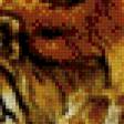 Предпросмотр схемы вышивки «тигр на водопое» (№492103)