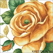 Схема вышивки «цветы. роза»