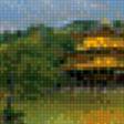 Предпросмотр схемы вышивки «Пагода на пруду» (№494280)