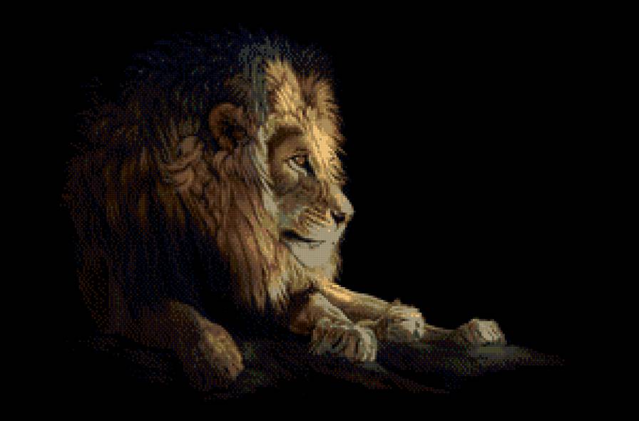 Лев - дикие кошки, животные - предпросмотр