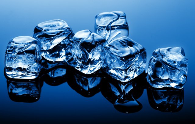 кубики льда - лед - оригинал