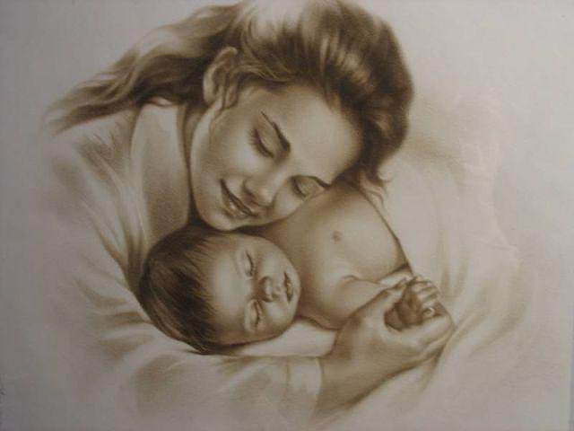 Мамина радость - материнство, любовь, ребенок - оригинал