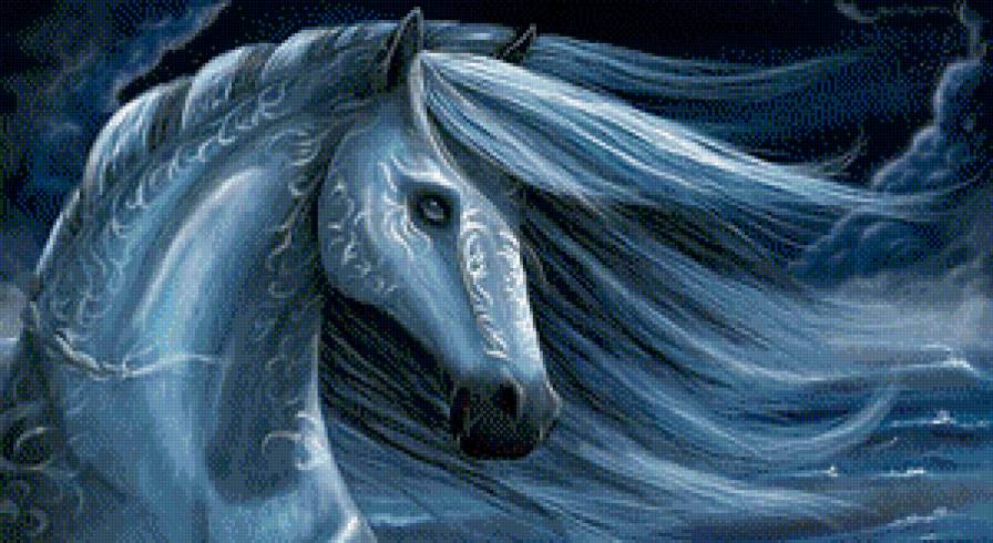 2014 - Год Синей Лошади - гороскоп, лошадь, конь, 2014, домашние животные - предпросмотр