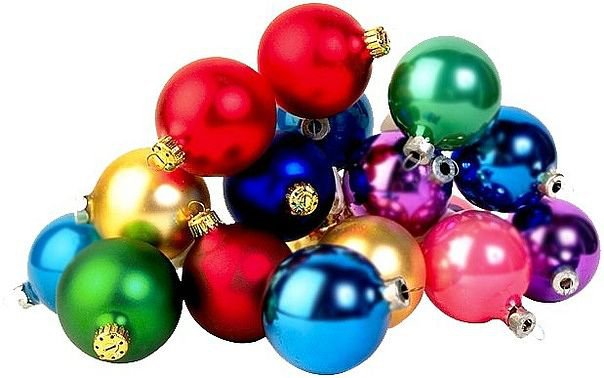 елочные шары - блеск, шары, новый год, игрушки - оригинал