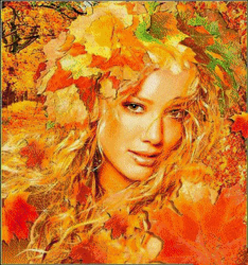 Леди Осень - осень - предпросмотр