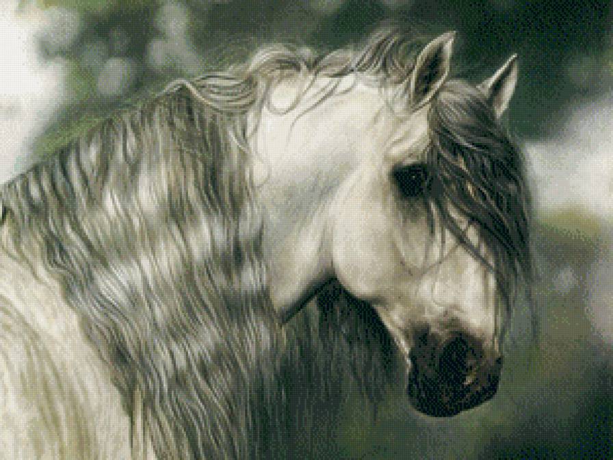 конь -символ 2014 года - лошадь, животные, конь - предпросмотр