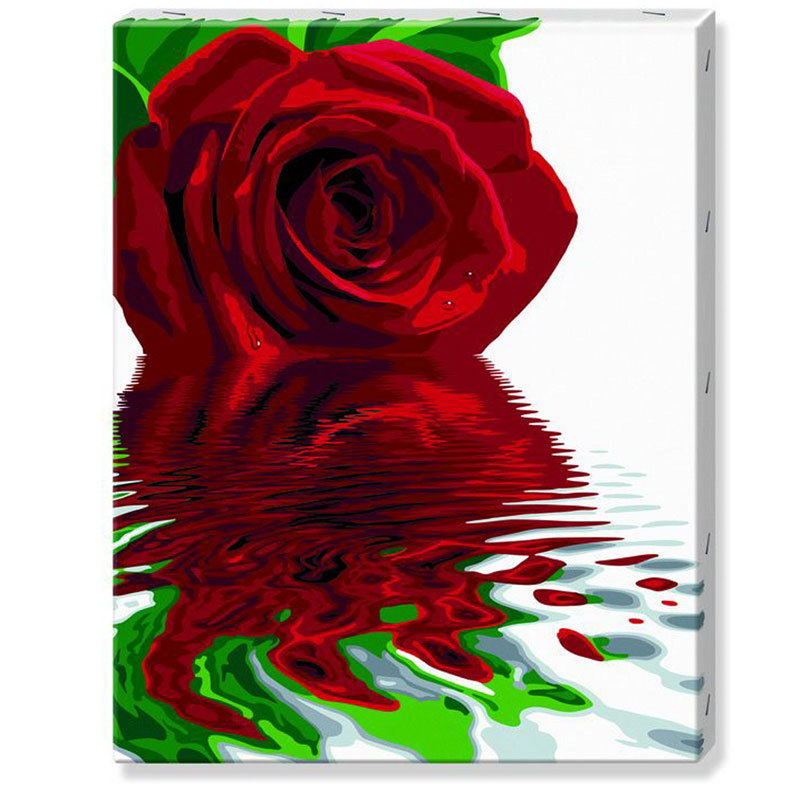 Роза на воде - цветы - оригинал