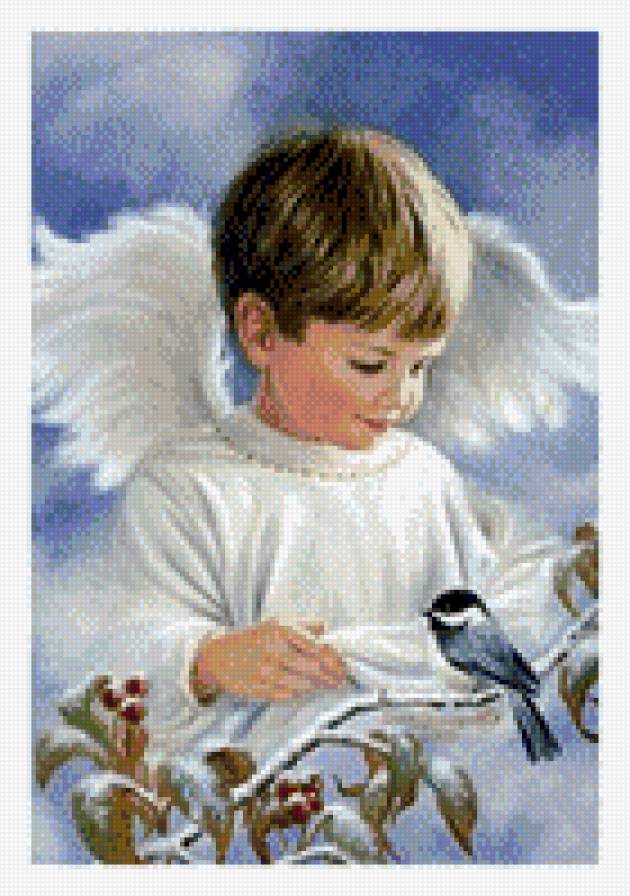 Ангел - доброта, ангел, божественность, дети - предпросмотр