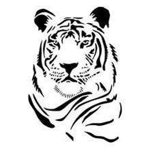 Оригинал схемы вышивки «тигр» (№507305)