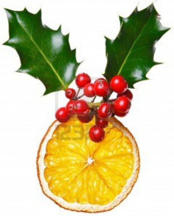 Рождественский лимончик - лимон, рождество, еда - оригинал