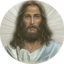 Оригинал схемы вышивки «иисус» (№509198)
