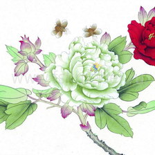 Оригинал схемы вышивки «Цветы» (№509325)