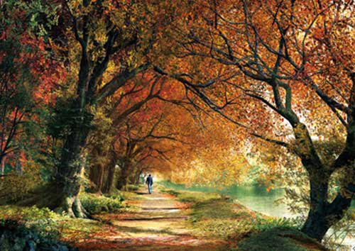 Осенний пейзаж - оригинал