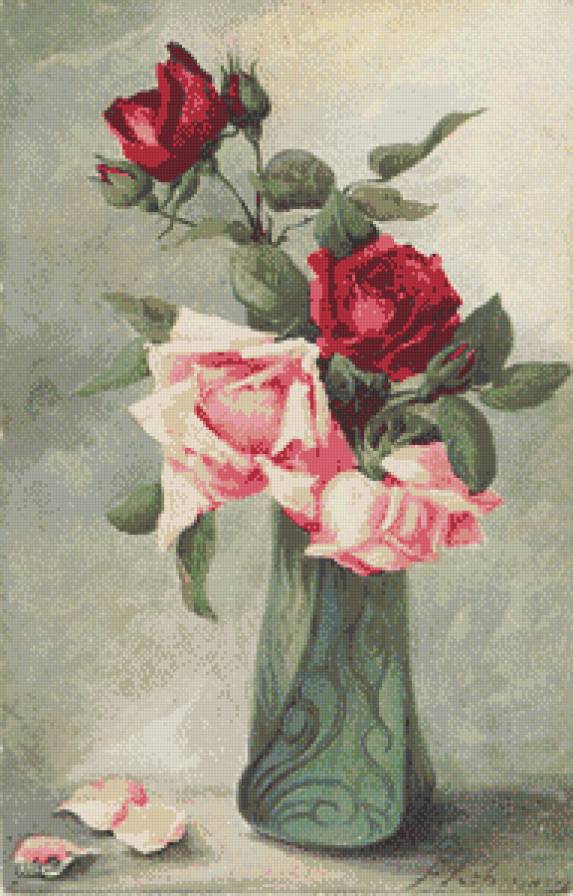 Букет роз - цветы, букет, розы - предпросмотр
