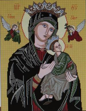 икона - богородица неустаная помощь, иконы - оригинал