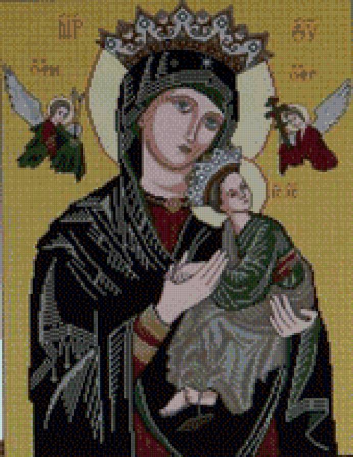 икона - богородица неустаная помощь, иконы - предпросмотр