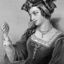 Схема вышивки «Анна Болейн, вторая жена Генриха VIII»