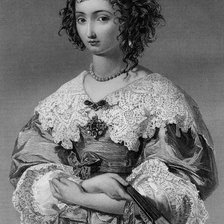 Оригинал схемы вышивки «Генриетта Мария, супруга Карла I» (№513042)