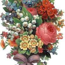 Оригинал схемы вышивки «Букет цветов» (№513359)
