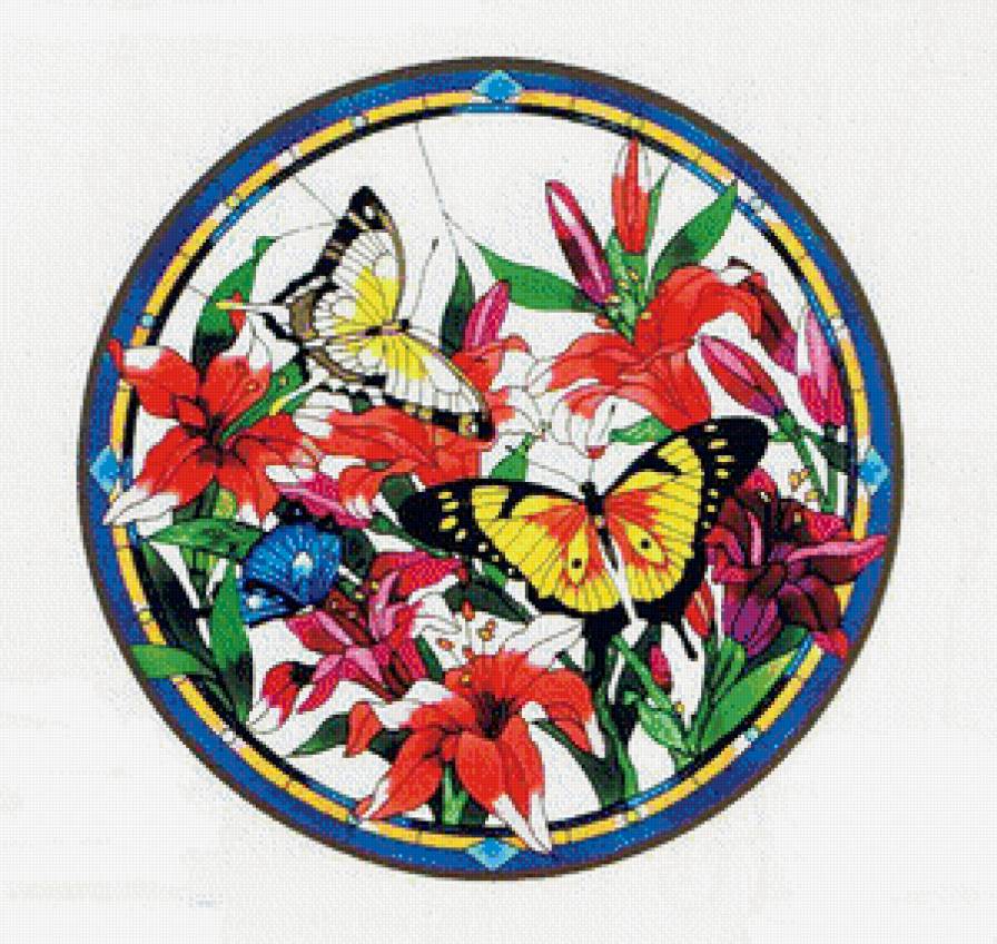 Бабочки на цветах - цветы, бабочки - предпросмотр