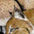 Предпросмотр схемы вышивки «Две Рыси по картине Николая Фомина» (№516720)