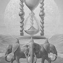 Оригинал схемы вышивки «На трех слонах» (№517591)