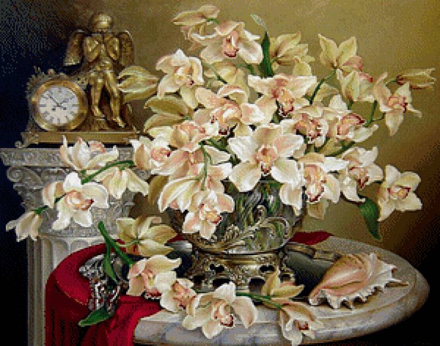 Букет орхидей - букет, орхидеи, цветы, красота - предпросмотр