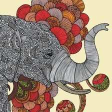 Оригинал схемы вышивки «индиский слон» (№521260)