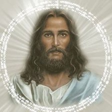 Оригинал схемы вышивки «Иисус Христос» (№522635)