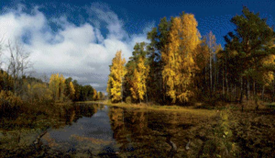 осень - осень лес вода - предпросмотр