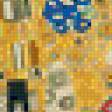 Предпросмотр схемы вышивки «Поцелуй. картина Климта» (№524122)
