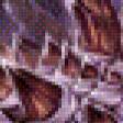 Предпросмотр схемы вышивки «девушка и лиловый дракон» (№524375)