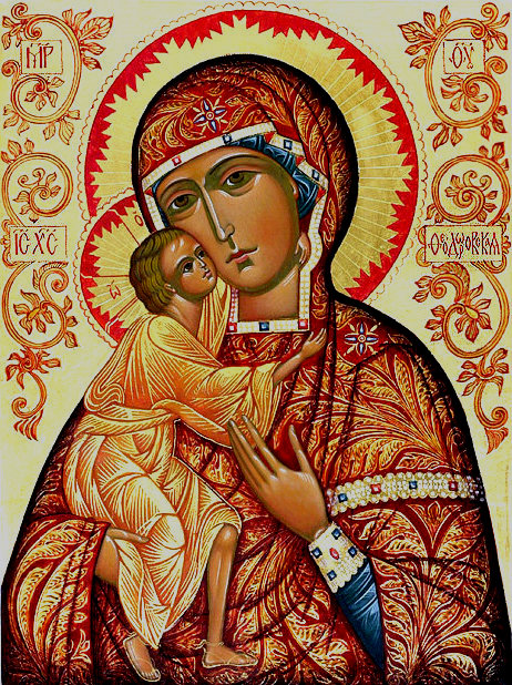 Феодоровская икона - икона, богородица - оригинал