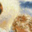 Предпросмотр схемы вышивки «девочка и ангел на морском берегу» (№525482)