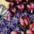 Предпросмотр схемы вышивки «Девушка с цветами» (№525923)