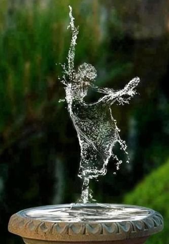 танцующая капля - вода капля чудо - оригинал