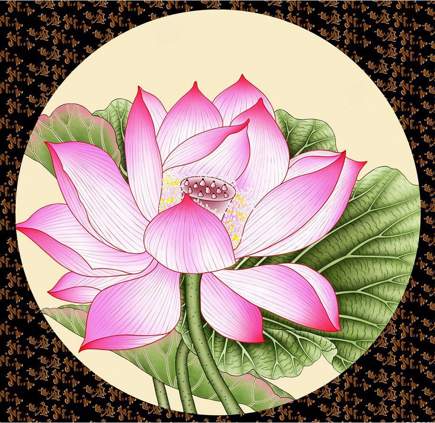 Цветок лотоса - азия, восток, цветы - оригинал