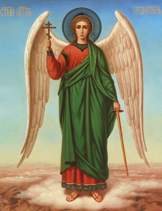 икона ангелхранитель - святые, икона - оригинал