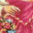 Предпросмотр схемы вышивки «ангел с корзиной цветов» (№528706)