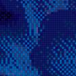 Предпросмотр схемы вышивки «синие цветы» (№529556)