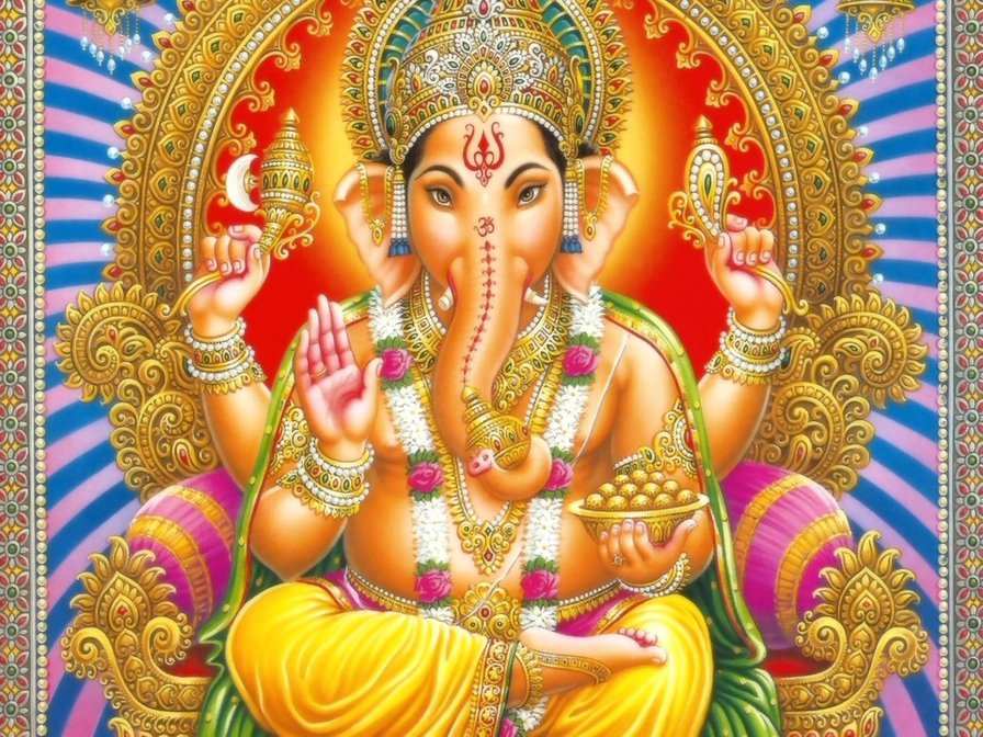 Lucky Ganesh - счастливый атрибут, лорд ганеша приносящий счастье, ганеша - оригинал