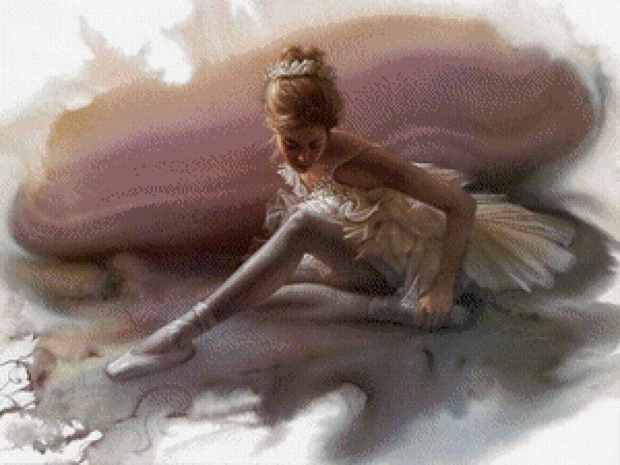 ли богл 38 балерина - картина, балет, красавица, нежность, девушка, дева, живопись, ли богл - предпросмотр