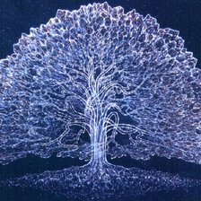 Оригинал схемы вышивки «Дерево души» (№537612)