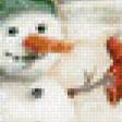 Предпросмотр схемы вышивки «детки лепят снеговика» (№537913)